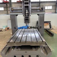 Hobby Cnc Freesmachine 5 As Nieuw Ontwerp Machine Centrum Gmc1613 Dubbele Kolom Cnc Gantry Bewerkingscentrum