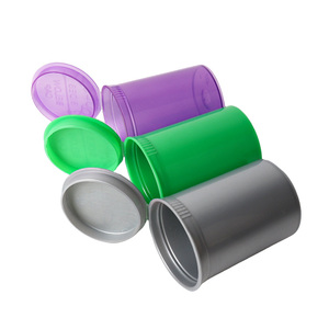 Vente en gros de contenants à ouverture facile Dram Pop Top, bouteilles en plastique à ouverture facile - Flacons à pilules médicaux colorés avec bouchons à clipser pour pharmacie - Product Image 4