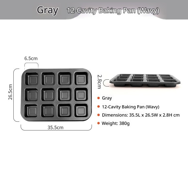 Plaque de cuisson Gray-12 (ondulée)