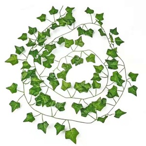 Lierre artificiel suspendu, verdure artificielle, feuilles factices, plantes en plastique pour décorations de mariage et de fêtes - Product Image 4