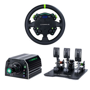 CAMMUS <span class=keywords><strong>Jeux</strong></span> d'arcade Voiture Conduite Racing Simulator Set 15NM Servo Moteur Base <span class=keywords><strong>Volant</strong></span> Et Pédales - Product Image 2