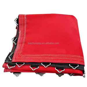 Tela de trampolín tejida de polipropileno, alfombrilla de salto rectangular, alfombrilla elástica de trampolín para parques de atracciones, parque de trampolín interior - Product Image 2