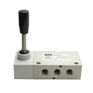 Válvula Direccional Neumática Manual de Tres Vías Legris PD45486 S9 5/3-WV, 30-145 psi, Montaje a Través de Orificio 1/4NPT, 1 Año de Garantía - Product Image 3