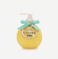 Distributeur de savon en forme de fruit, mignon, fraise, citron, pastèque, flacon pompe pour salle de bain, lavage des mains, shampoing