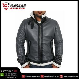 Hombres Pu Cuero-Bordado Tachonado Punks-Estilos Chaqueta transpirable Último diseño Moda Chaquetas de cuero para hombres - Product Image 3