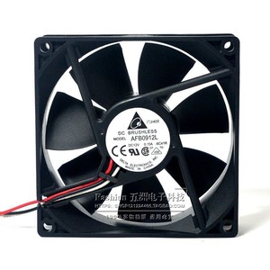 พัดลมระบายความร้อนเคสคอมพิวเตอร์ Delta Afb0912l 90x90x25 มม. 12V DC Brushless - Product Image 1