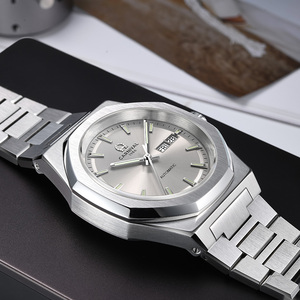 <span class=keywords><strong>Montre</strong></span> mécanique <span class=keywords><strong>automatique</strong></span> de luxe CARNIVAL pour <span class=keywords><strong>homme</strong></span>, style business, mouvement <span class=keywords><strong>Seiko</strong></span> NH36, boîtier octogonal en acier inoxydable, fermoir papillon - Product Image 2
