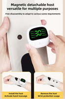 Masseur à vibrations sans fil populaire avec sangle de soutien pour la main et bracelet intelligent EMS électrique pour le poignet