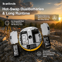 Le meilleur prix Toptech TK200+TK300 Station de base Rover Récepteur GNSS RTK GPS