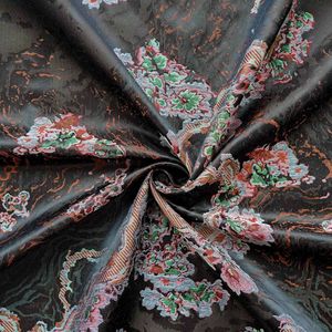 Nouveau tissu décoratif jacquard teint en fil de style chinois pour gilet Hanfu vintage - Product Image 1