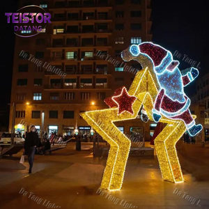 Grande étoile lumineuse de Noël à LED pour les événements de plein air, les affichages commerciaux et les décorations paysagères - Product Image 3