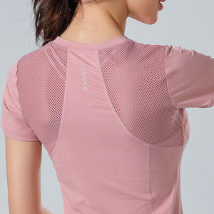 <span class=keywords><strong>T</strong></span>-<span class=keywords><strong>shirt</strong></span> <span class=keywords><strong>de</strong></span> sport respirant à séchage rapide pour <span class=keywords><strong>femme</strong></span> avec motif imprimé personnalisé, manches courtes, coupe classique, décontracté, é<span class=keywords><strong>t</strong></span>é - Product Image 2
