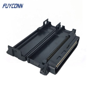 50 Pin CHAMP NỮ rj21 Cáp IDC kết nối 50pos Centronics IDC kết nối, 90 độ góc nhựa mui xe D-SUB - Product Image 5