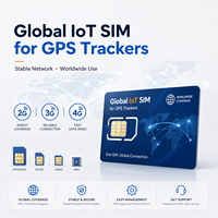 Carte SIM 4G LTE ultra-efficace et économique pour l'Europe, avec accès massif aux données en temps réel et étanche, pour appareils GPS via application Android et PC