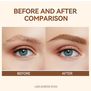 Etiqueta privada 10ml Variantes marrón oscuro 5-7 días Pestañas <span class=keywords><strong>Cejas</strong></span> Tinte De Henna Para <span class=keywords><strong>Cejas</strong></span> No Necesita <span class=keywords><strong>Gel</strong></span> desarrollador Sin toallita <span class=keywords><strong>Gel</strong></span> - Product Image 4