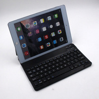 Clavier sans fil universel ultra-fin en plastique noir de 9,7 pouces avec étui de protection pour tablettes (iOS/Android) certifié CE