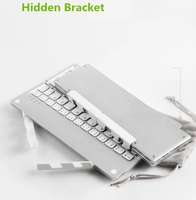 Keyboard Lipat Nirkabel BT 60 Tombol Ultra Tipis untuk IOS Android Windows Smartphone Tablet Laptop BT3.0 Ringkas