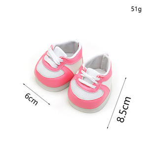 Scarpe Slip-On Lina Bear per Bambole 38cm Labubu con Design Stella Dailu, Abbigliamento Autunnale per Bambole - Product Image 5