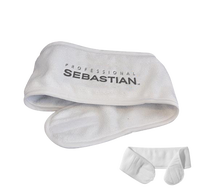 Bandeau de spa en éponge de coton bon marché de haute qualité pour femmes logo personnalisé