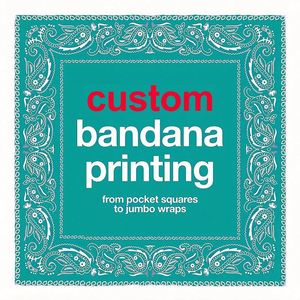 Bandana personnalisée : Créez votre propre motif pour événements spéciaux, mariages ou cadeaux d'entreprise en gros - Product Image 2