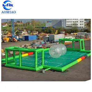 Terrain de football gonflable professionnel, ballon de football à bulles, terrain de football portable, arène de football gonflable à vendre - Product Image 3
