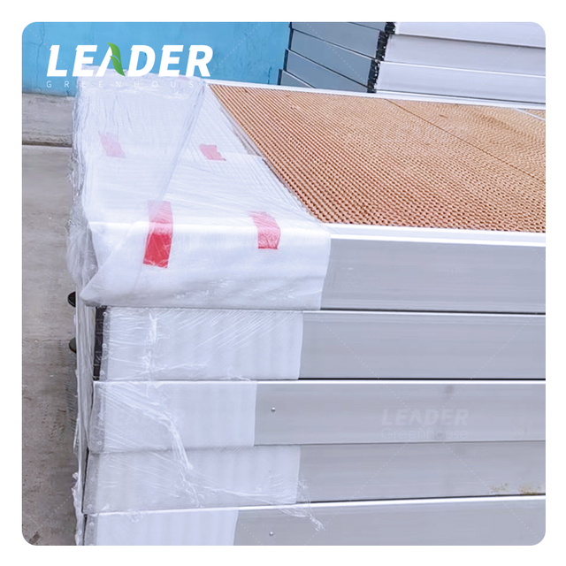 Low Cost Evaporative Black Brown Wet Curtain Cellulose Water Cooling Pad Paper Wall for Poultry Farm Agricultural Greenhouse
