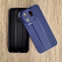 Étui de téléphone magnétique antichoc en TPU texturé de luxe pour 16 Pro Max, 4 couleurs