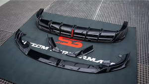 Nouveau Renfort de Pare-chocs Sport Noir Brillant pour Li <span class=keywords><strong>Auto</strong></span> L6 L7 L8 L9 2022-2026 AE DESIGN Lame Avant Jupes Latérales Diffuseur Arrière - Product Image 2