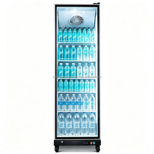 Réfrigérateur de présentation à porte vitrée simple 2026 en gros avec éclairage LED pour boissons - Product Image 2