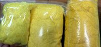 Fibre discontinue de polyester recyclé ignifuge de haute qualité, fabriquée en Chine, teinte en masse, pour le filage et le non-tissé