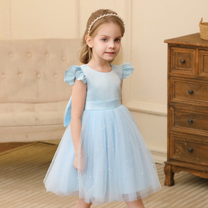 Robe de princesse pour filles, jupe moelleuse, design professionnel, fabrication OEM sur mesure, vente en gros pour festivals, vacances, mariages et fêtes - Product Image 5