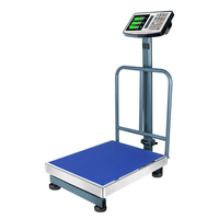 Balance industrielle promotionnelle haute capacité avec écran LCD et plateforme en acier inoxydable