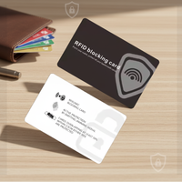 Diebstahlsichere RFID NFC Blockierkarte 13,56MHz Anti-Skimming Kreditkarten-Blocker Individuell Bedruckte Sicherheits- und Datenschutzkarte