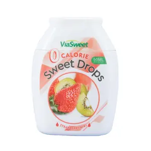 Venda quente Stevia água gotas baixa caloria sabor doce gota Atacado stevia adoçante natural