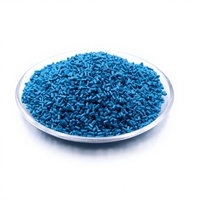 Masterbatch coloré vert, rouge, bleu, violet, rose pour l'industrie de l'emballage (ABS, PP, PE, PS, PC, TPU, PMMA)