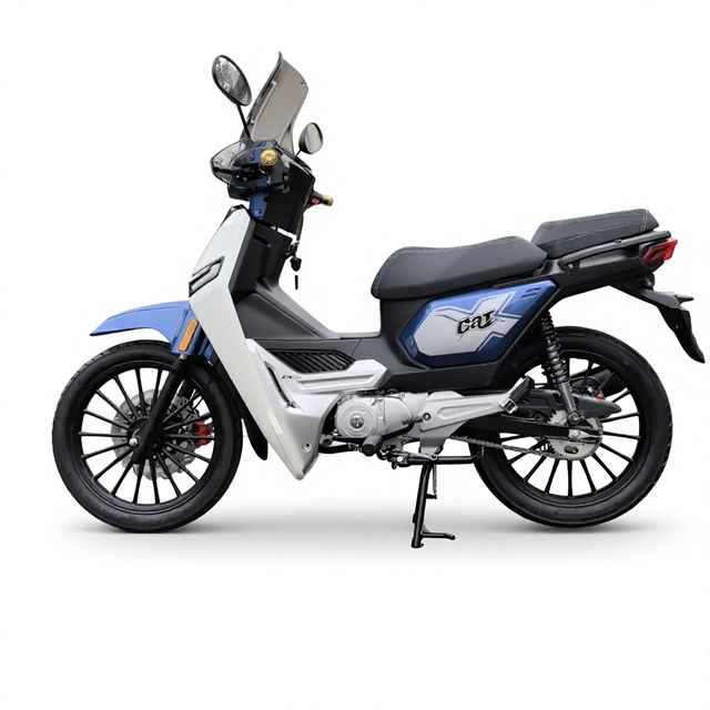 TM110 110cc 4 Stroke CDI Gasoline Motorcycle for South American & Morocco Markets 80km/h Max Speed