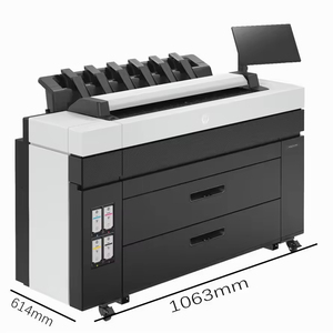 Fast Shipping HP DesignJet XL 3600/3800 36-Inch Production Printer Mostly Used in Office Settings Inkjet Printer - Product Image 6