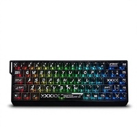 [Full-Transparency Printed Keycaps] Cross-Border Bestseller 118K Model English/Japanese/Russian/Korean PC Backlit Keycaps