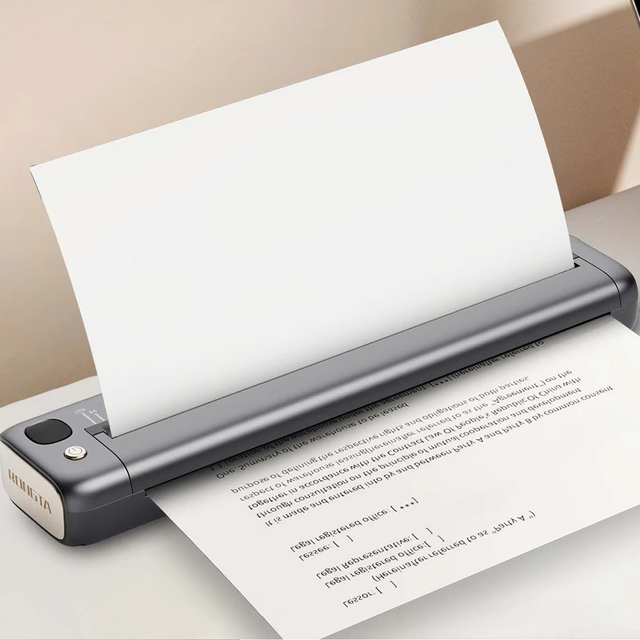 Portable Printer with Bluetooth & WiFi Printers for Home Use Small Inkless Thermal Printer for Work
