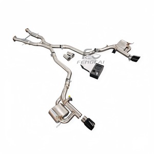 Tubi di Scarico Catback in Acciaio Inox 304 di Alta Qualità con Valvola Silenziatore per Jeep Grand Cherokee SRT 6.4L V8 Migliora la Potenza di Rilascio a Basso Torque - Product Image 3