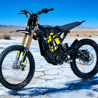 Moto tout-terrain électrique Surron LBX 10000W noire 2026, Surron Light Bee X 2026 10kW