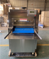 Machine de découpe automatique haute performance pour la transformation de viande congelée commerciale : découpe en tranches et en dés de bœuf et de mouton pour kebab