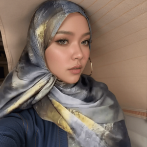 2025 Vela New Ombre đá cẩm thạch softhijab chiếc khăn màu nước đá in phương thức dân tộc Bandanas hồi giáo phụ nữ Khăn choàng - Product Image 1