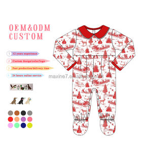 Custodisci i pigiami per ragazze con colletto Peter Pan invernale nuovo anno e natale pigiama per ragazze pigiama Set di pigiami fratelli - Product Image 2