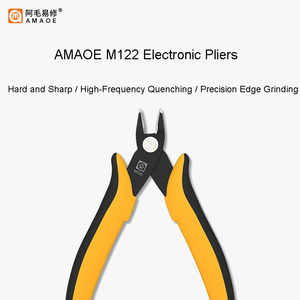 Alicates de Corte Electrónicos AMAOE <span class=keywords><strong>M122</strong></span> de 5.5 Pulgadas, Alicates de Corte Diagonal de Precisión, Pulidos, Resistentes a la Corrosión y al Óxido, Herramientas Manuales - Product Image 5