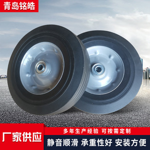 ล้อพลาสติกสีเทาแบบมีกาวในตัว ขนาด 10*2.5 นิ้ว สำหรับรถเข็น - Product Image 5