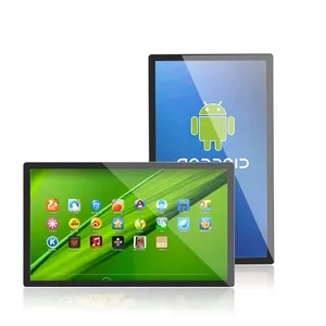Ip65 3mm su geçirmez 21.5 inç kapasitif dokunmatik ekran monitör android tablet all in one pc ile dokunmatik masaüstü bilgisayar