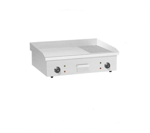 Thương mại thép không gỉ điện vỉ nướng BBQ Điều kiện Mới Counter <span class=keywords><strong>Top</strong></span> <span class=keywords><strong>Flat</strong></span> <span class=keywords><strong>Top</strong></span> Barbecue bảng edp822 thiết bị nấu ăn - Product Image 1