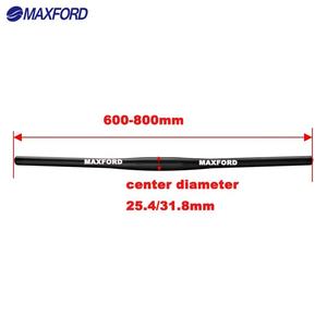 MAXFORD MTB Mountain Bike manubrio colorato bicicletta alluminio rondine manubrio parti in bicicletta 25.4 31.8*640/680/720/760/800mm - Product Image 5