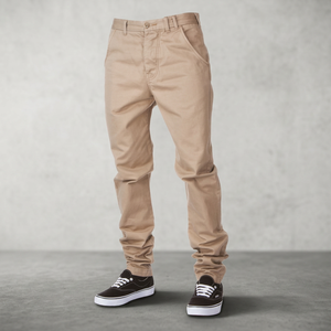 Pantalones Chinos de Algodón 100% para Hombre, Corte Recto, Cintura Media, Primavera, Fabricante Directo, Mejor Vendedor 2022, Bangladesh - Product Image 3